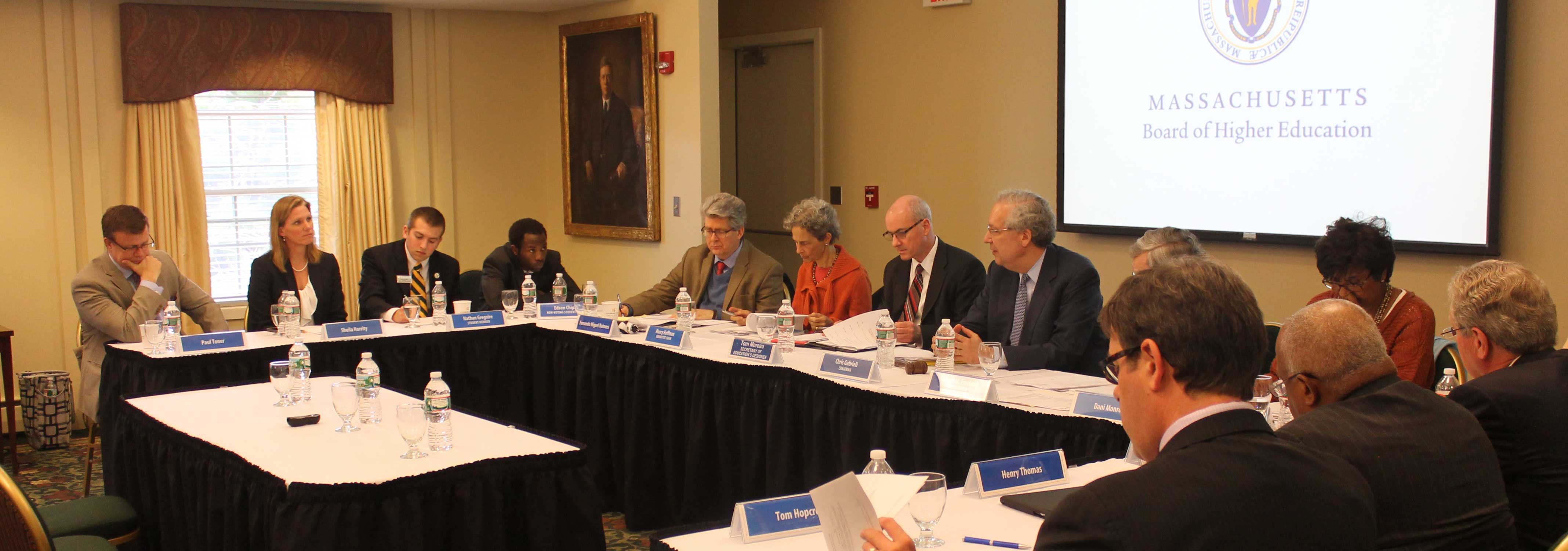 Board of Higher Education Meeting at Fitchburg State on April 28, 2015