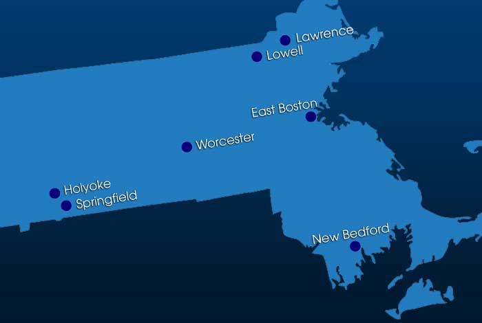 2015 GEAR UP District Map