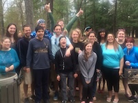 Westfield State University students
