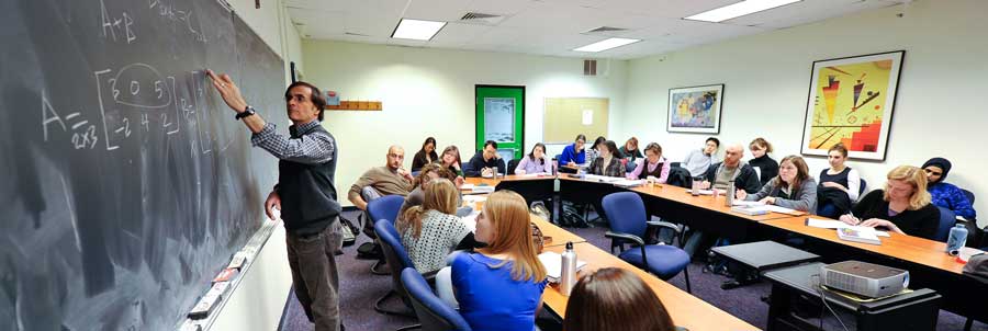 University of Massachusetts Boston Classroom