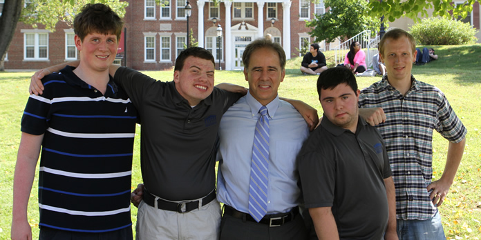 Photograph of participant students